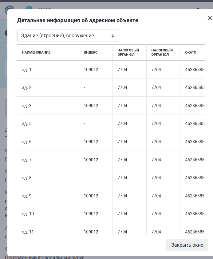  Всего новые адреса получили 19 зданий и 4 сооружения