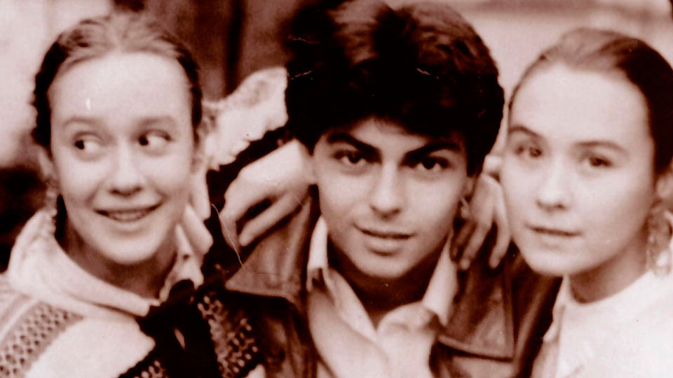 Евгения Дмитриева во время учебы в театральном училище