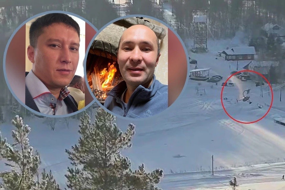    В разбившемся вертолете находились Ильяс Гимадутдинов и Эльмир Коняков. Фото: читатель "КП"-Пермь"/личные страницы погибших ВКонтакте