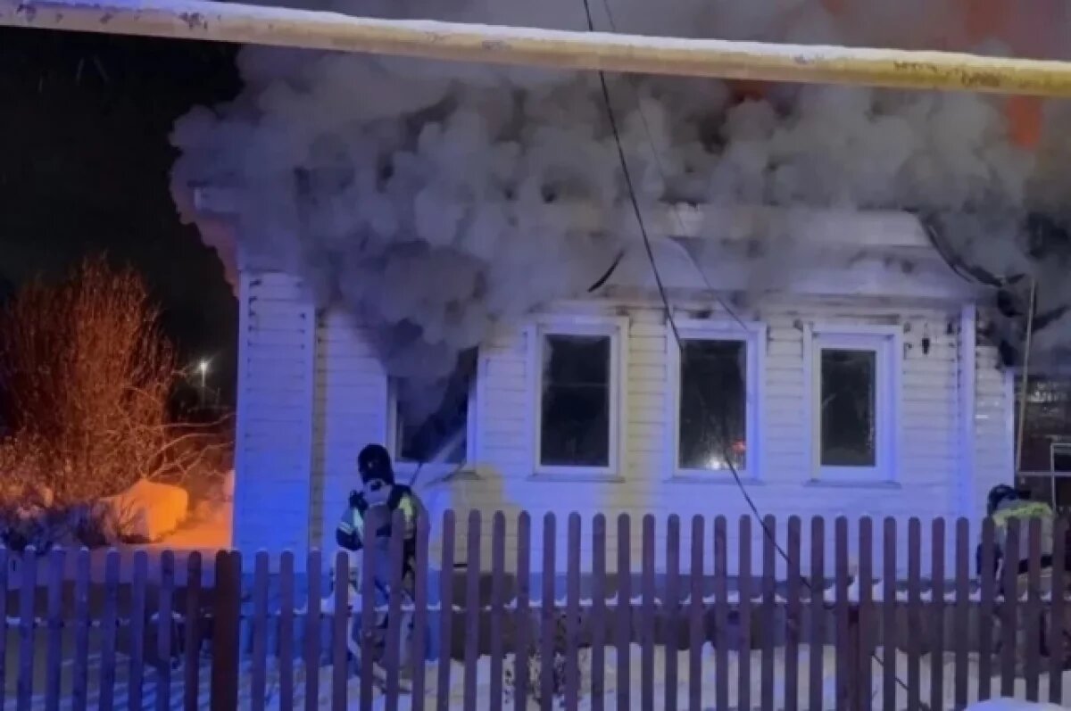    В Верхнем Уфалее из-за замыкания сгорела часть дома 85-летней женщины