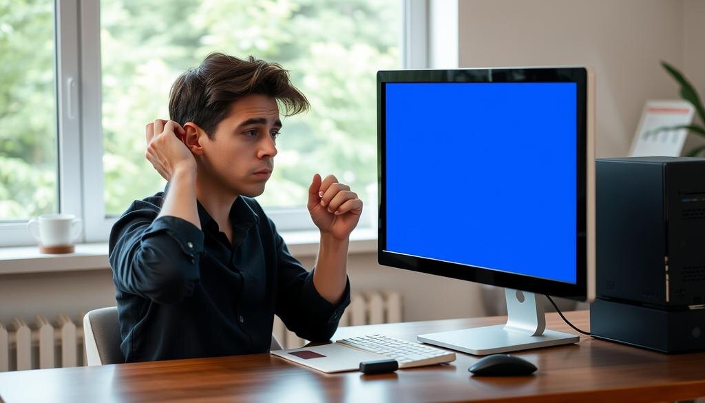    Эмоциональное выражение разочарования пользователя, который испытывает проблемы с интернетом.