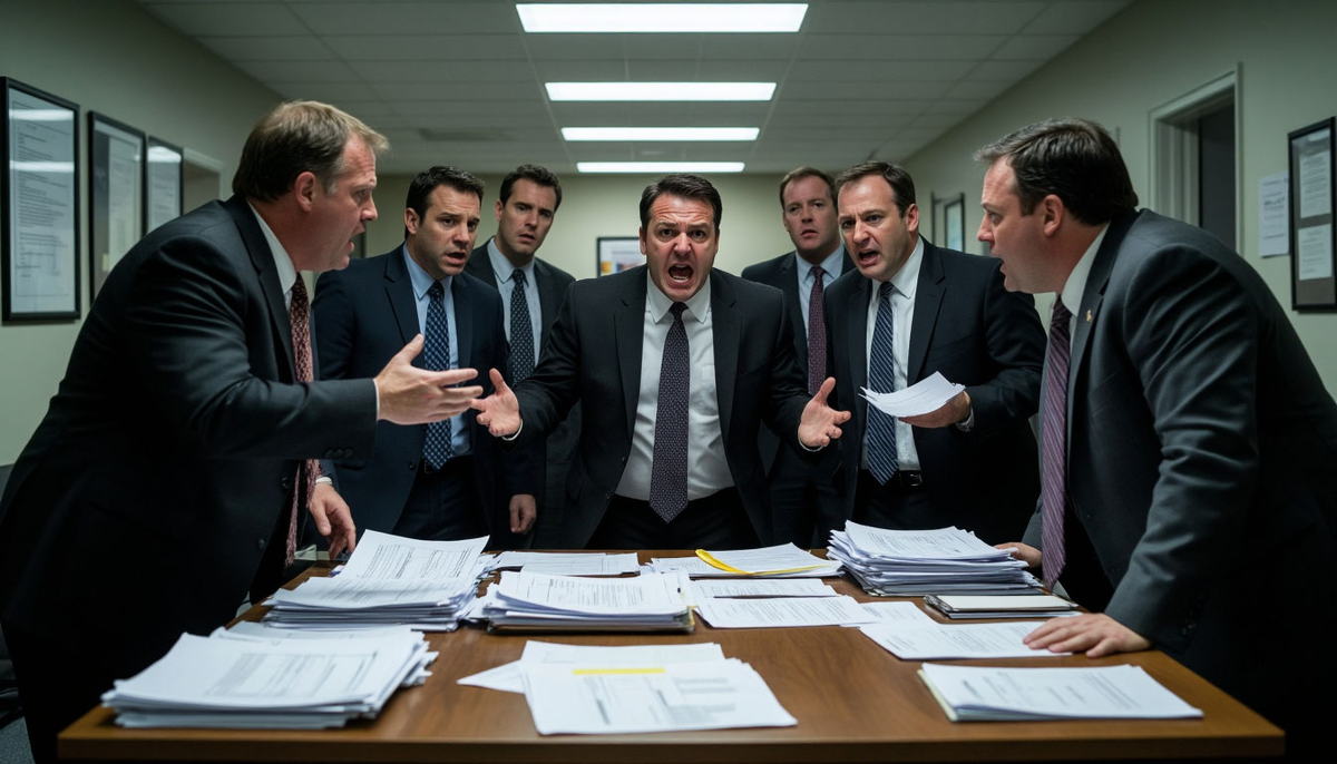 Это самое заседение глазами AI