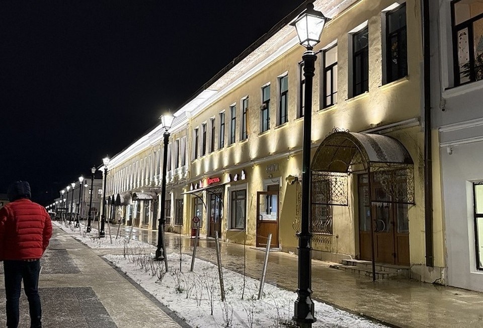    Историческое здание Ростова Великого украсили подсветкой. Правительство Ярославской области