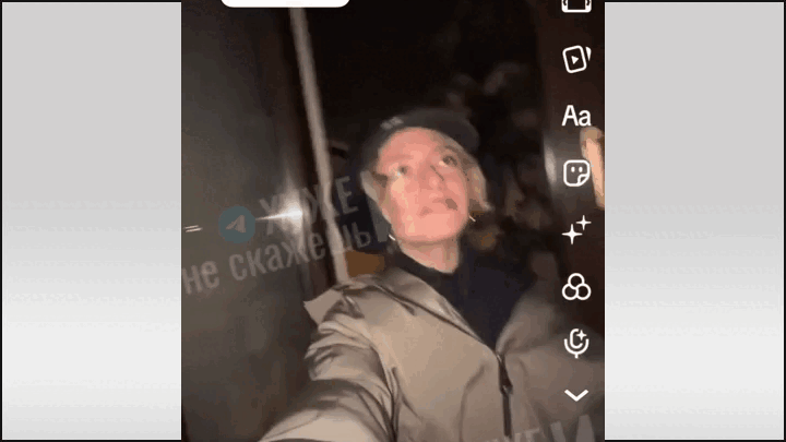    Елизавета-Мария похвалилась кадрами из заснеженной столицы. GIF видео "Хуже и не скажешь"