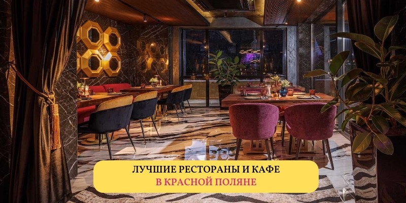 Лучшие рестораны и кафе в Красной поляне по отзывам гостей в 2026 году