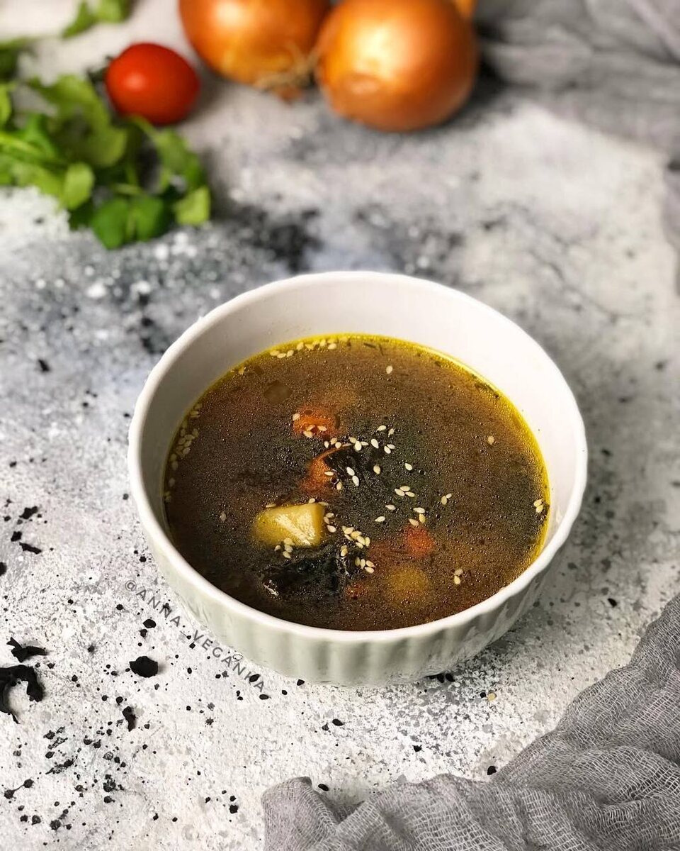 Постная уха без рыбы - вкусно и с дымком