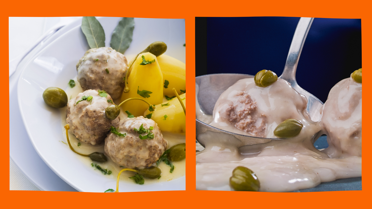 Немецкая кухня. Клопсы калининградские. Клопсы рецепт. Домашняя кухня.