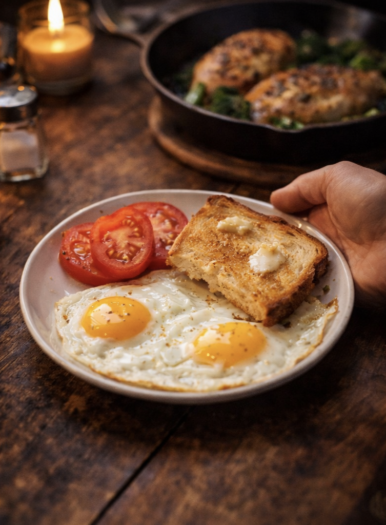 Яичница всегда выручает