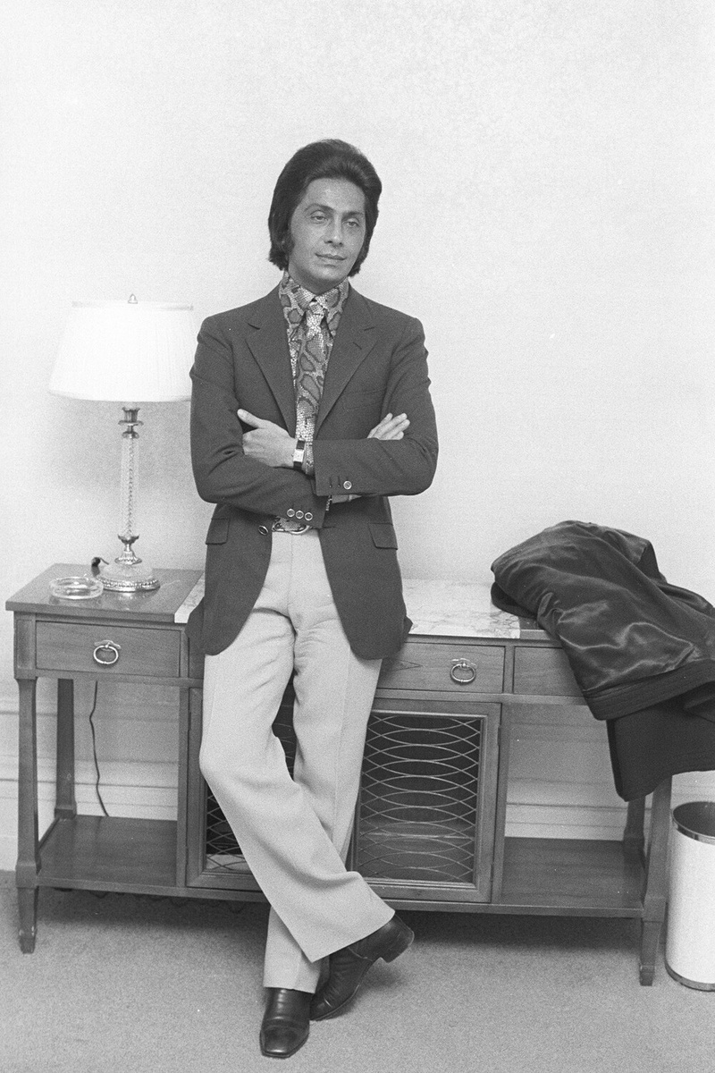 Модельер Валентино Гаравани, 1970 год ©Fairchild Archive/Penske Media via Getty Images  📷