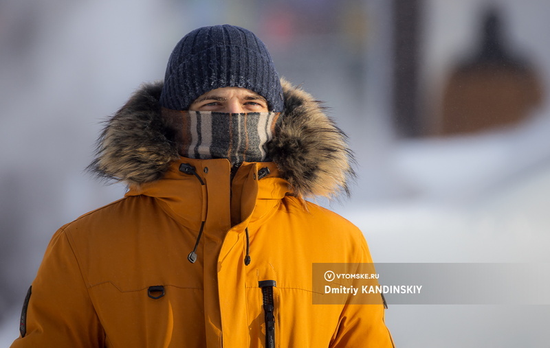 Морозы в Томской области задержатся до 24 января