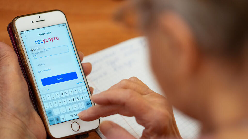     В МВД рассказали о способе защиты аккаунта пожилого родственника на "Госуслугах" ИЗВЕСТИЯ/Дмитрий Коротаев