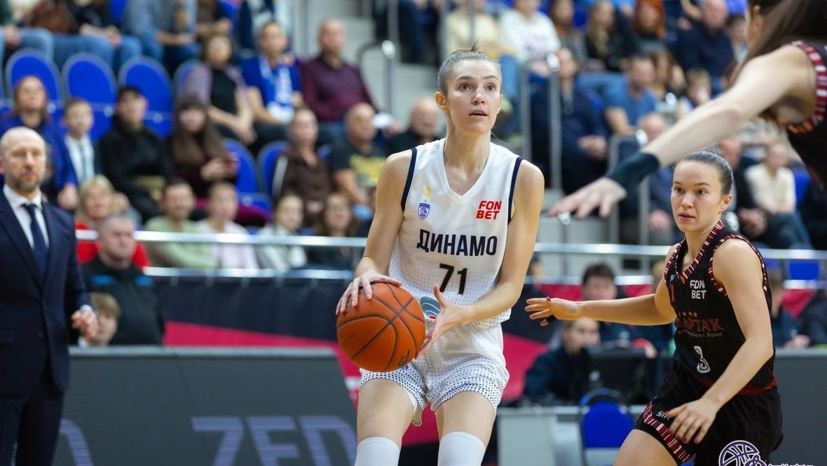    Вероника Сазонова.БК «Динамо» Курск