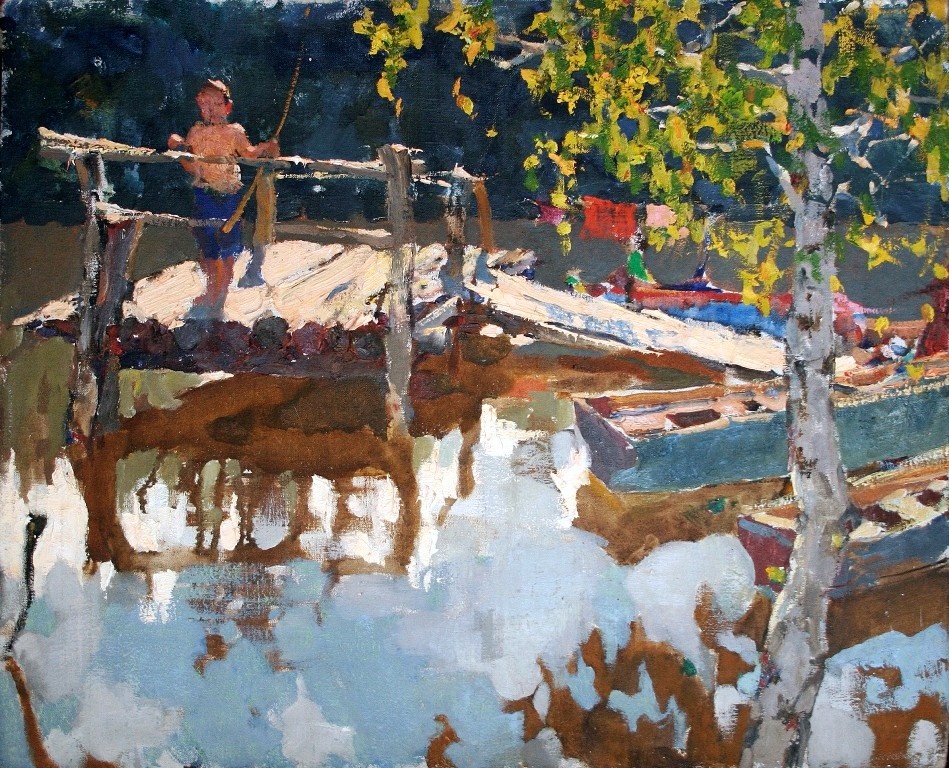 Солнечный день, 1957 г. Источник: https://rusmuseumvrm.ru