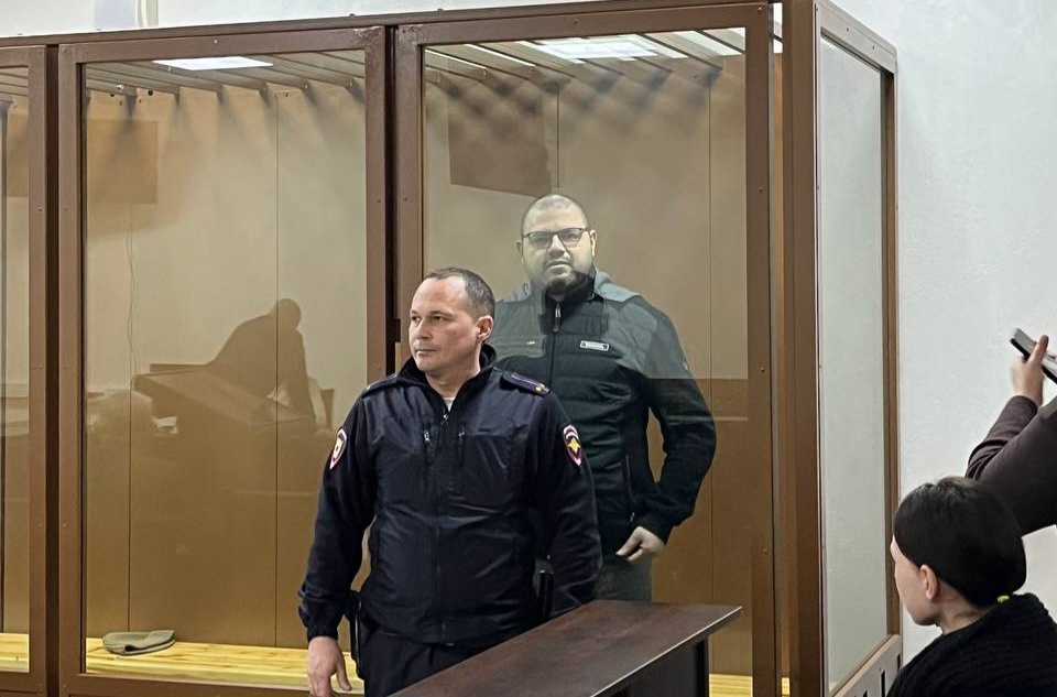    Константин Смирнов в областном суде 20 января