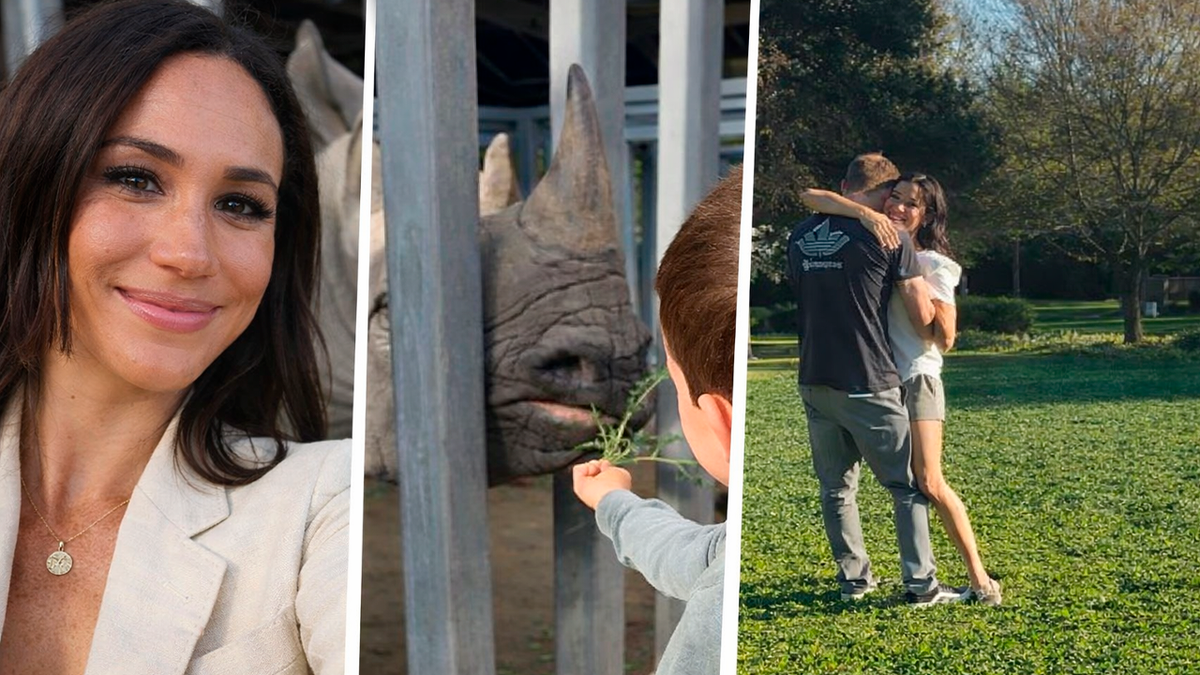 Меган Маркл выкладывает детей в сеть именно тогда, когда Гарри не может её остановить: танцы, бассейн, зоопарк и откровенная провокация