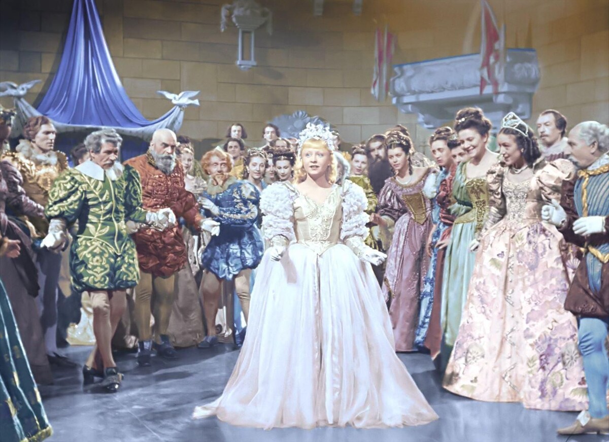 Кадр из фильма "Золушка".1947.