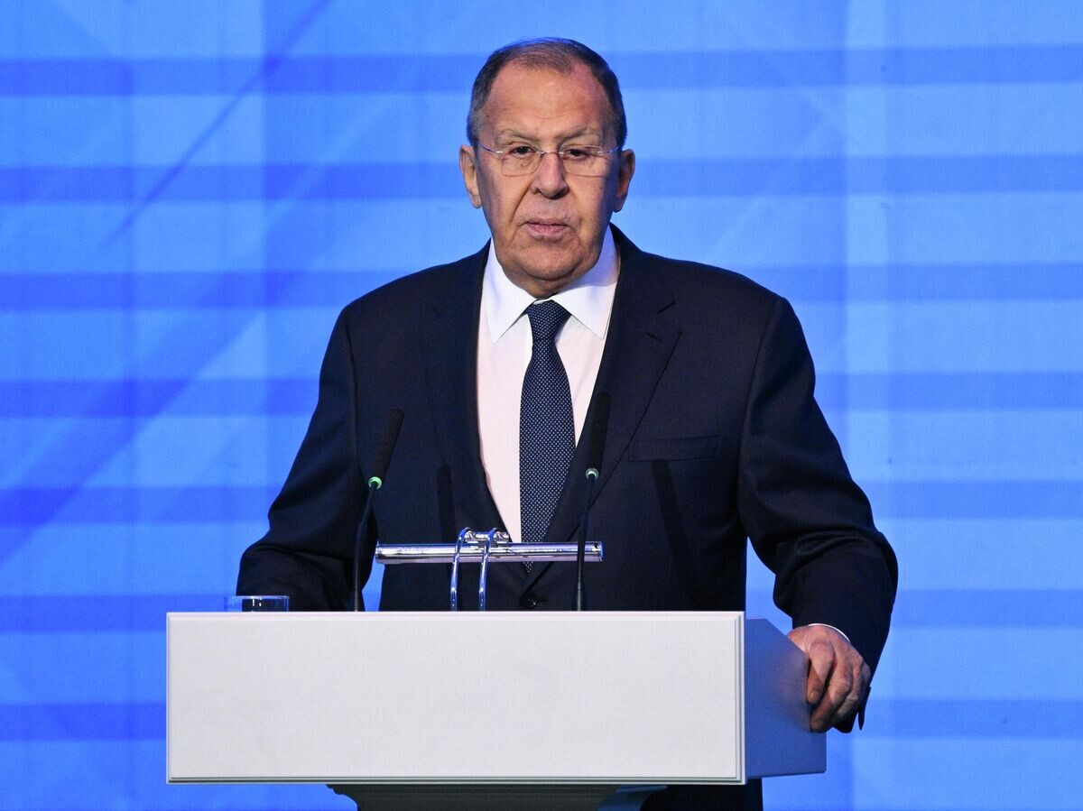    Министр иностранных дел РФ Сергей Лавров выступает на III Минской международной конференции по евразийской безопасности | © РИА Новости / Кирилл Зыков