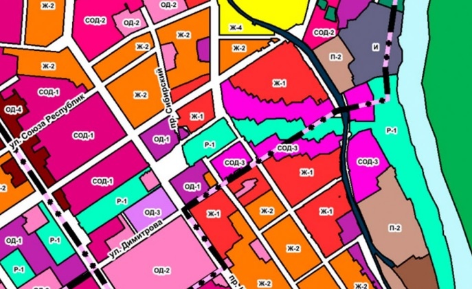 Фрагмент генплана