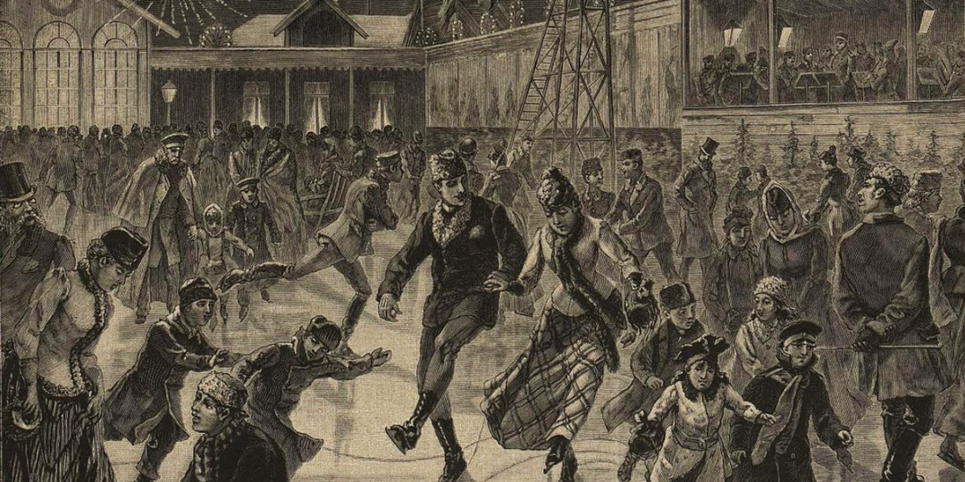 «Катки, катки, — на Мойке, на Фонтанке...». Катание на коньках в иллюстрациях из дореволюционных периодических изданий