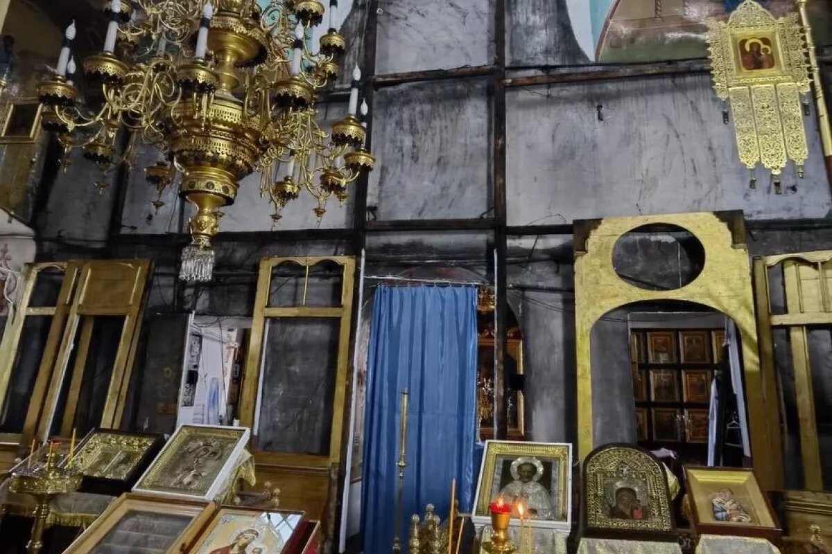    Отреставрированный иконостас установят в церкви в Печорах