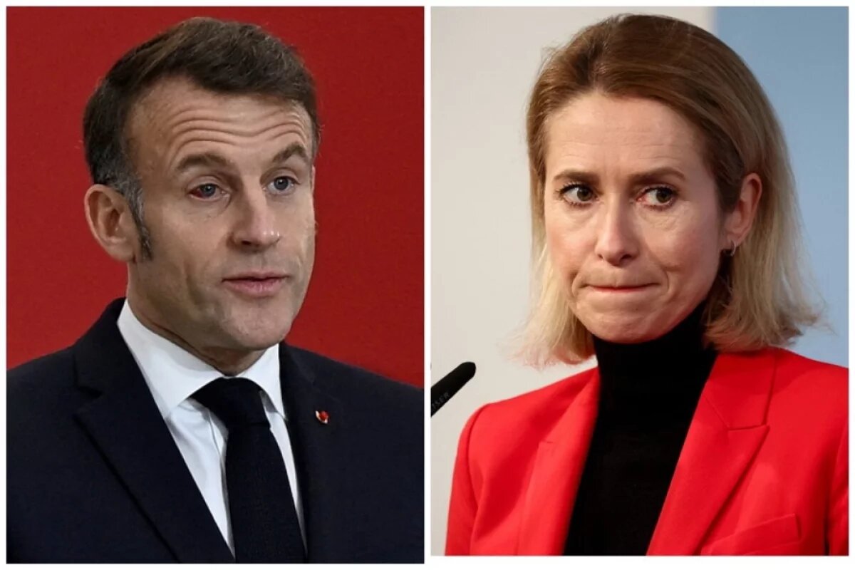    Макрон появился на публике с кровавым глазом, а Каллас заявила, что сейчас самое время начать пить.