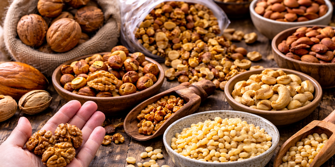 Как выбрать хорошие орехи: советы для домашнего хранения и употребления