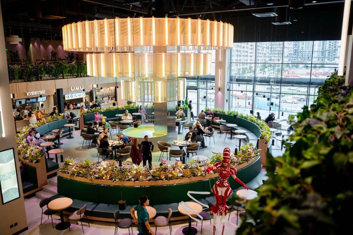 Кастомная люстра, состоящая из светильников ART-S-TUBA 80 custom