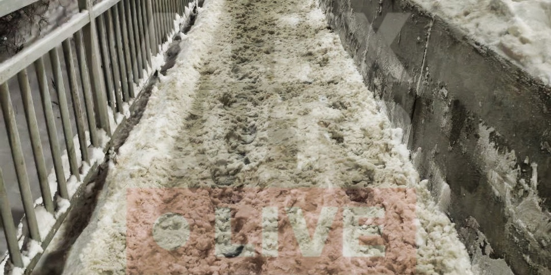 Мост на Гермесе собираются чистить вообще? Как ходить по этой каше