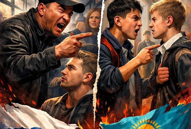 В школе казах оскорблял русского ученика, но горько пожалел об этом