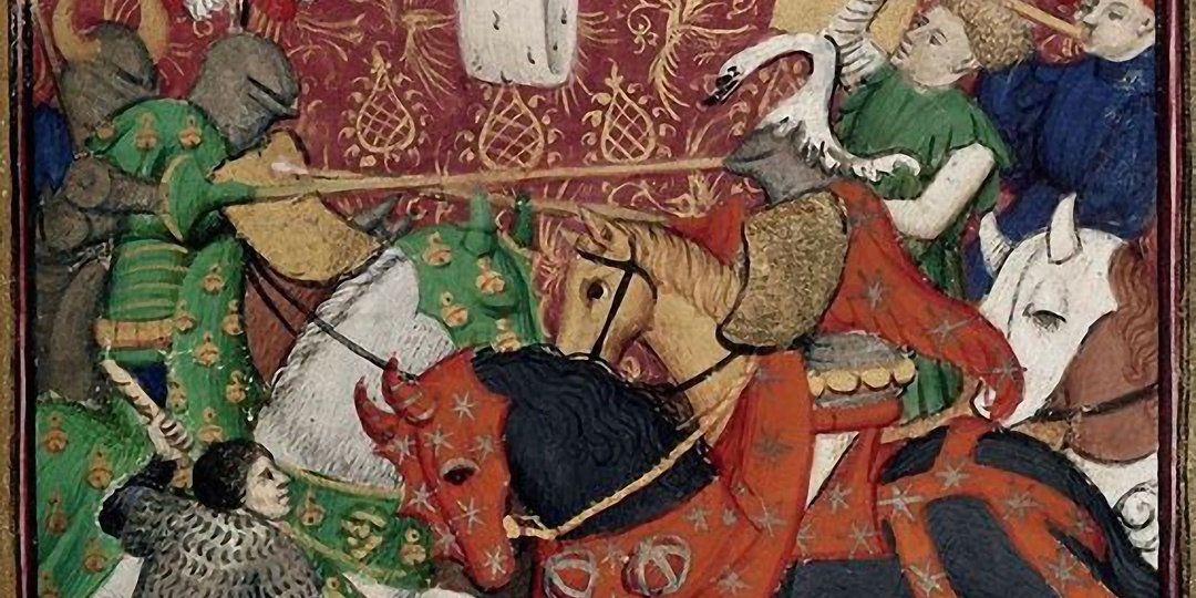 Тень меча и вспышка копья: турнир как зеркало средневековья