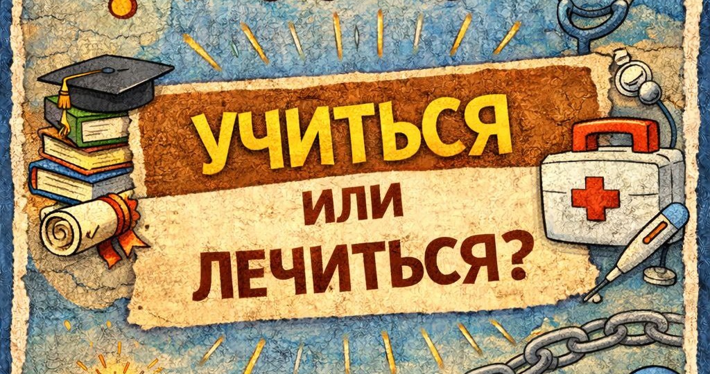 Наш девиз - учиться, а не лечиться!