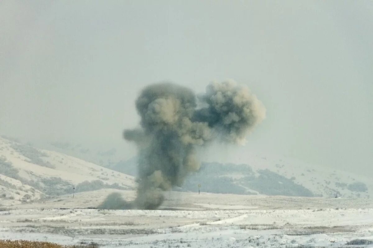    В Крыму уничтожили немецкую авиабомбу времен ВОВ, найденную в Ялте