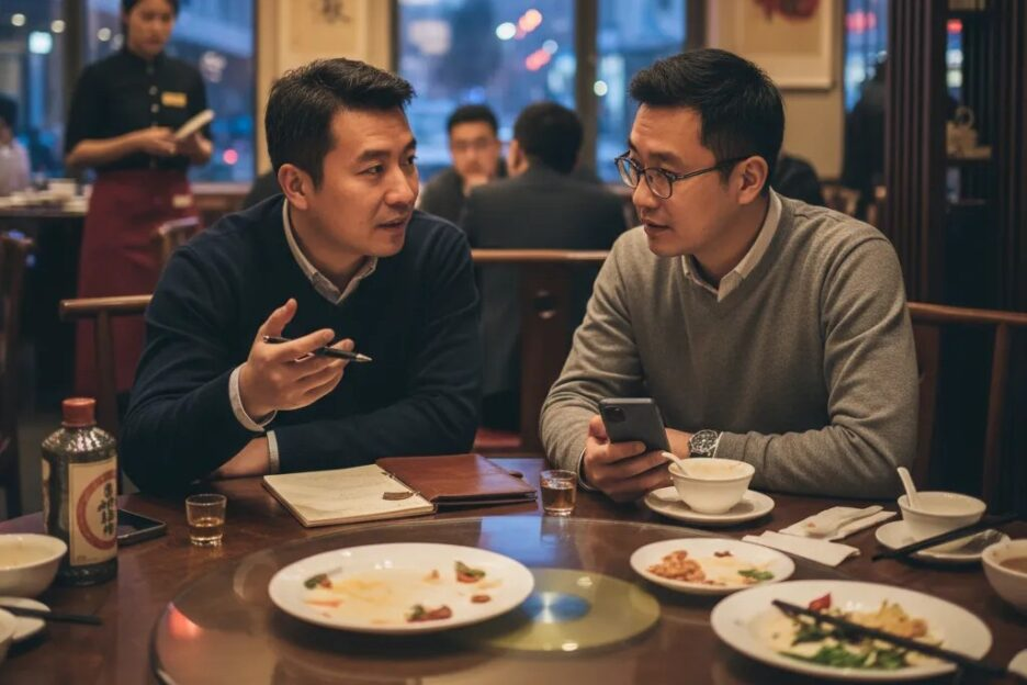 Часто гуаньси создается в неформальной обстановке