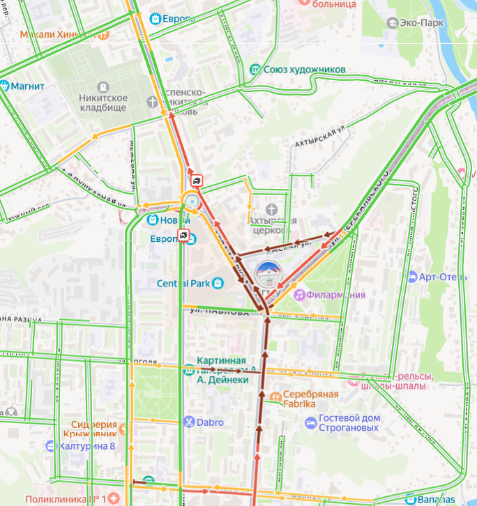     © фото - Яндекс.Карты, тг-каналы "АВТОКАДР_46"