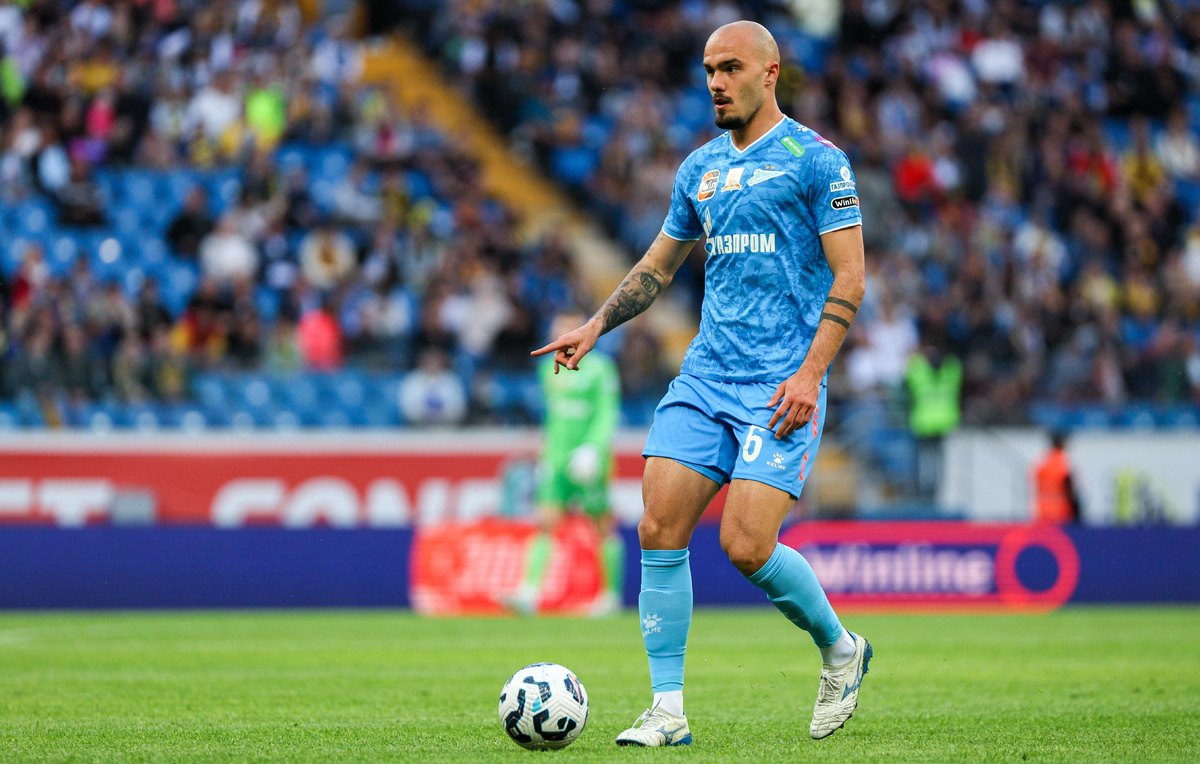    Защитник "Зенита" Ваня Дркушич   Эрик Романенко/ТАСС