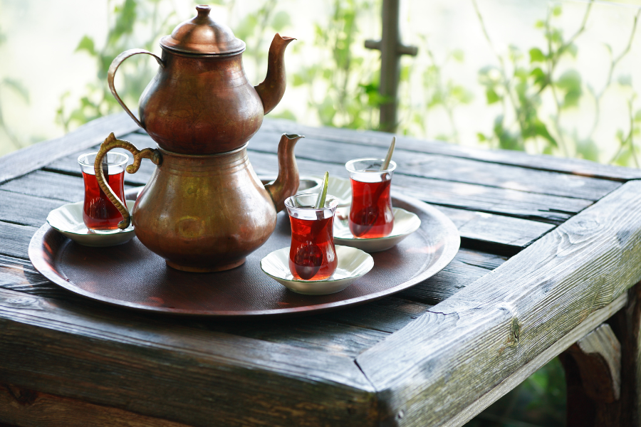 Чай в турции как повод для общения