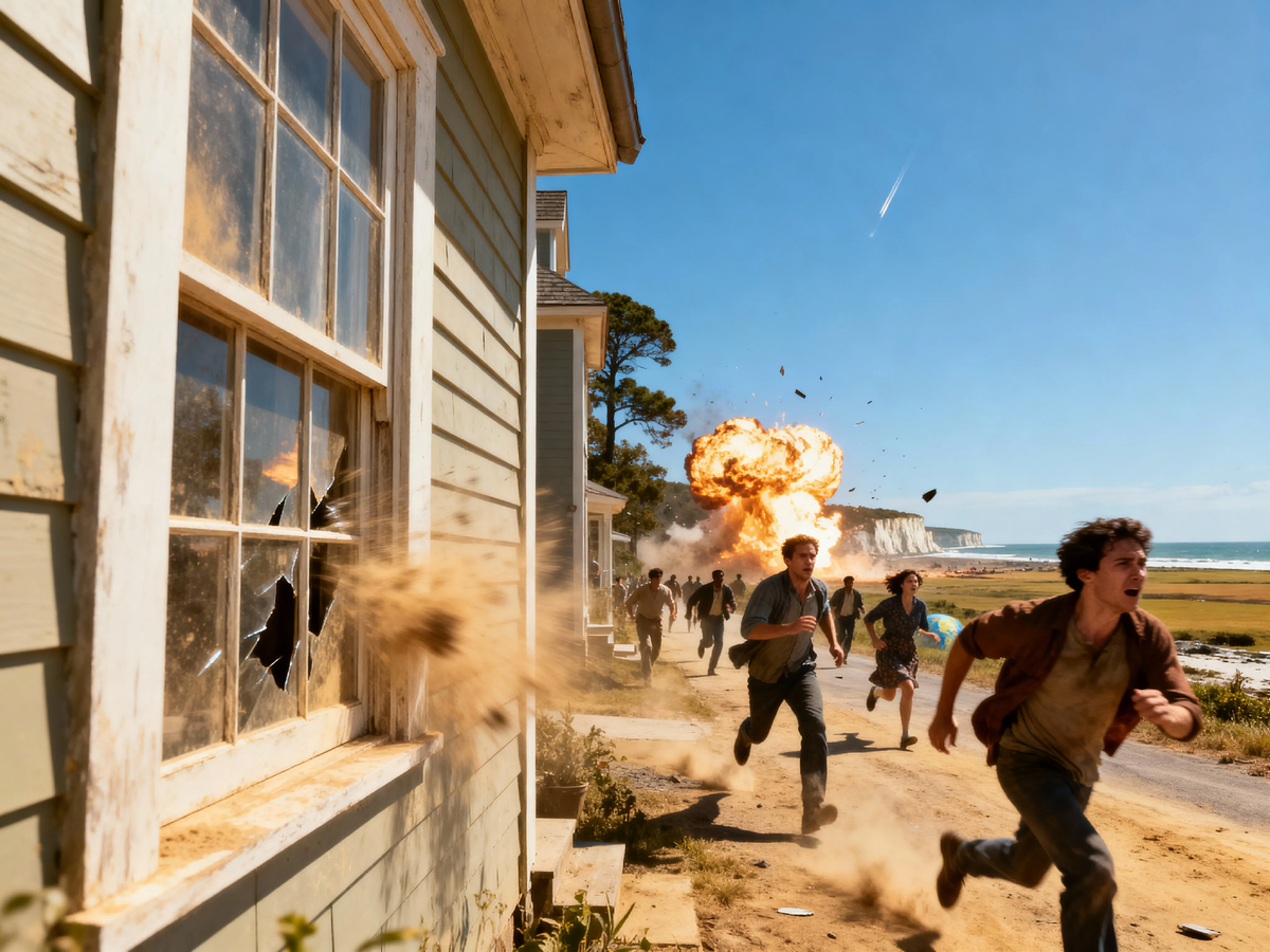 «Идеальный детектив начинается с идеального преступления: оглушительный взрыв, паника в глазах людей — и ни одной улики на месте происшествия. С этого «глухого» старта начинается наше расследование.»