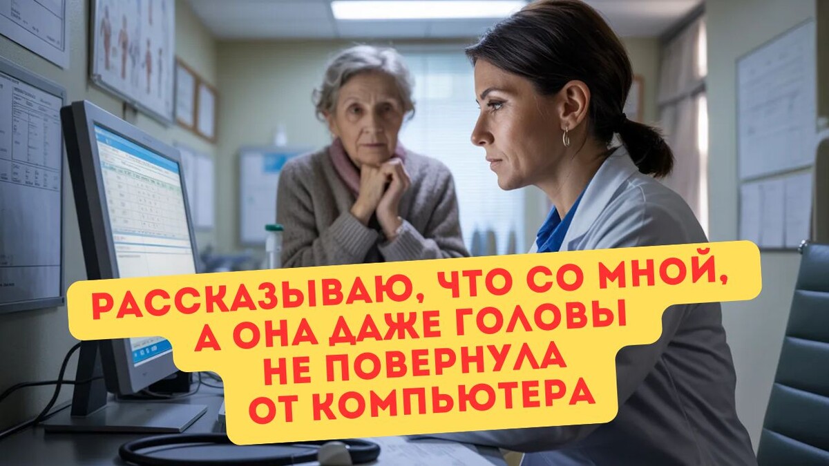 Я даже не поняла, воспринимает ли она мои жалобы