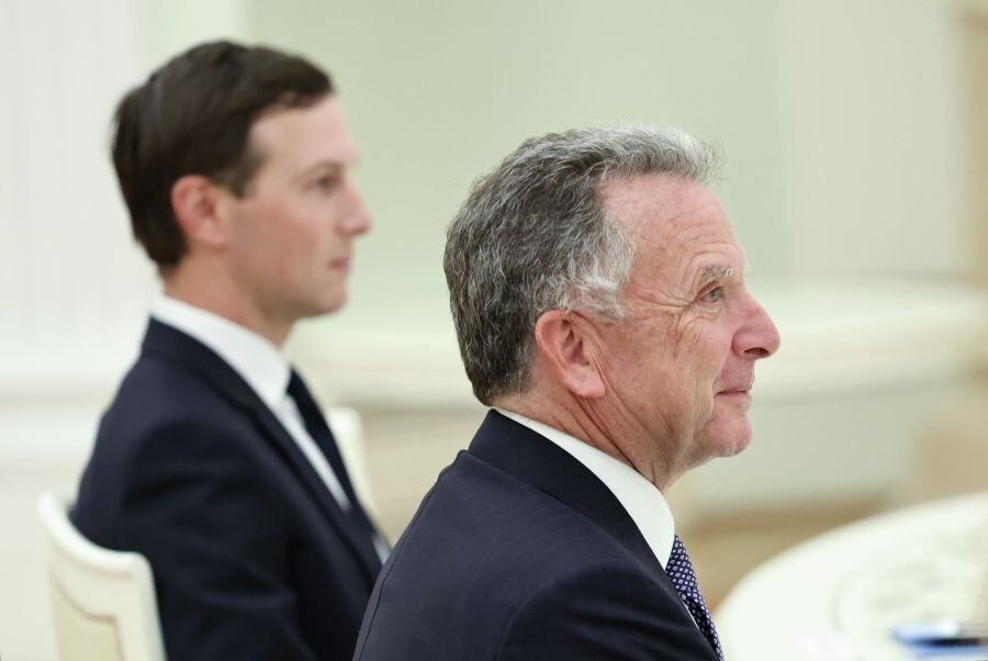    Стивен Уиткофф и Джаред Кушнер / Источник: © Александр Казаков/РИА Новости