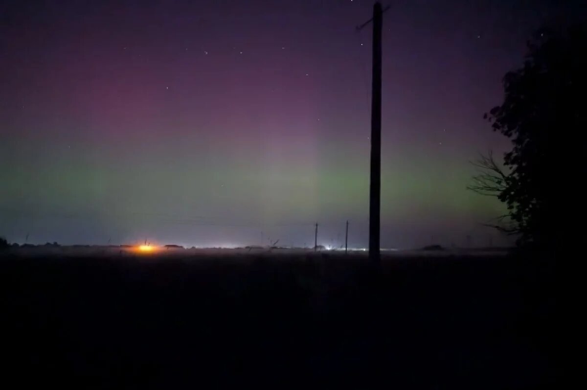    Небо над Новосибирском засияет яркими красками в ночь на 21 января