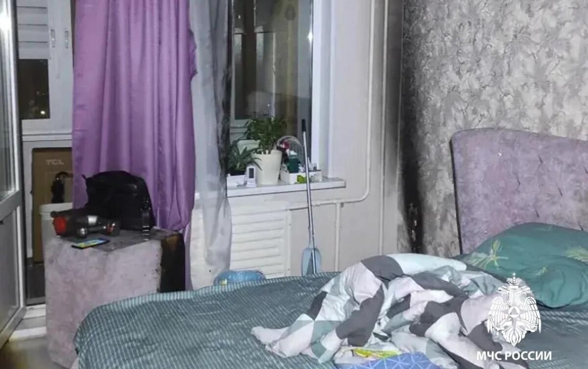    Квартира чуть не сгорела в Ижевске из-за вспыхнувшей зарядки