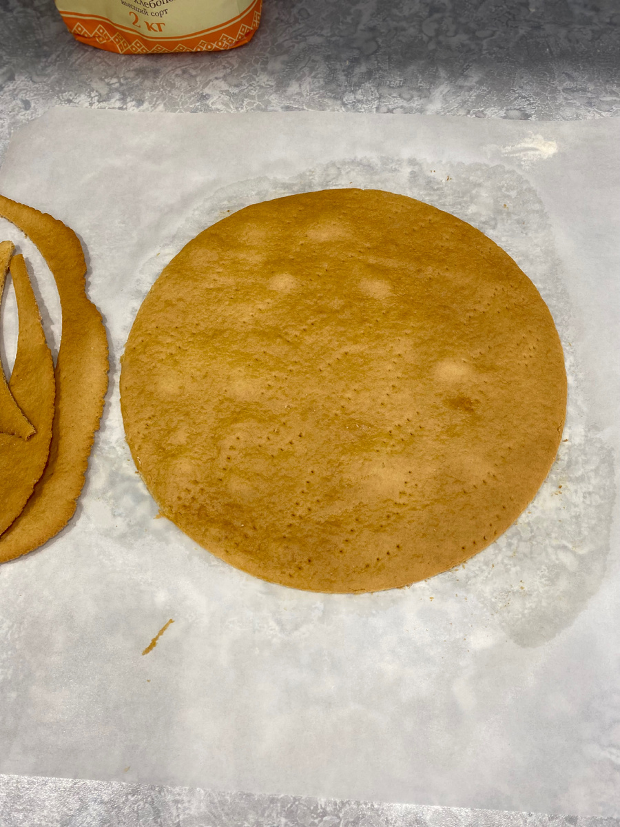 Обрезки от коржей