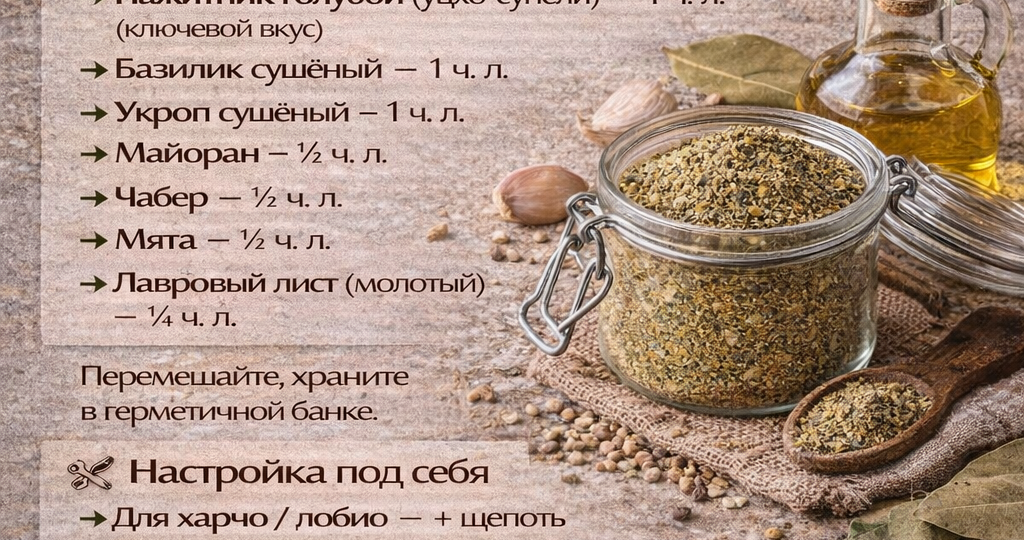 Хмели-сунели Грузинская классика