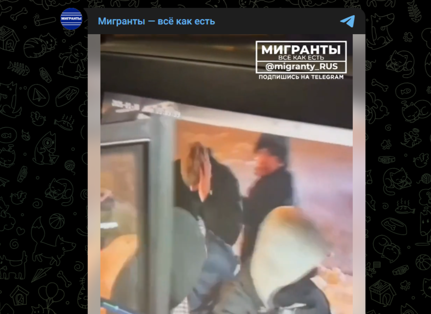 Фото: Telegram-канал "Мигранты - всё как есть"