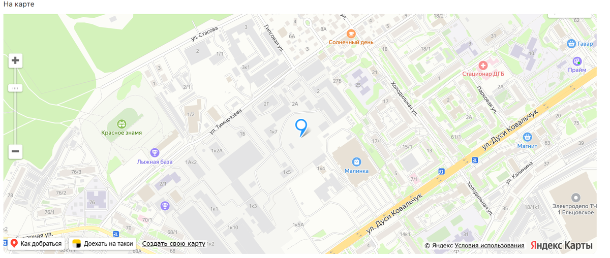 Отметили на карте где будет располагаться новый жилой комплекс Тимирязевский Парк от застройщика Химметалл 