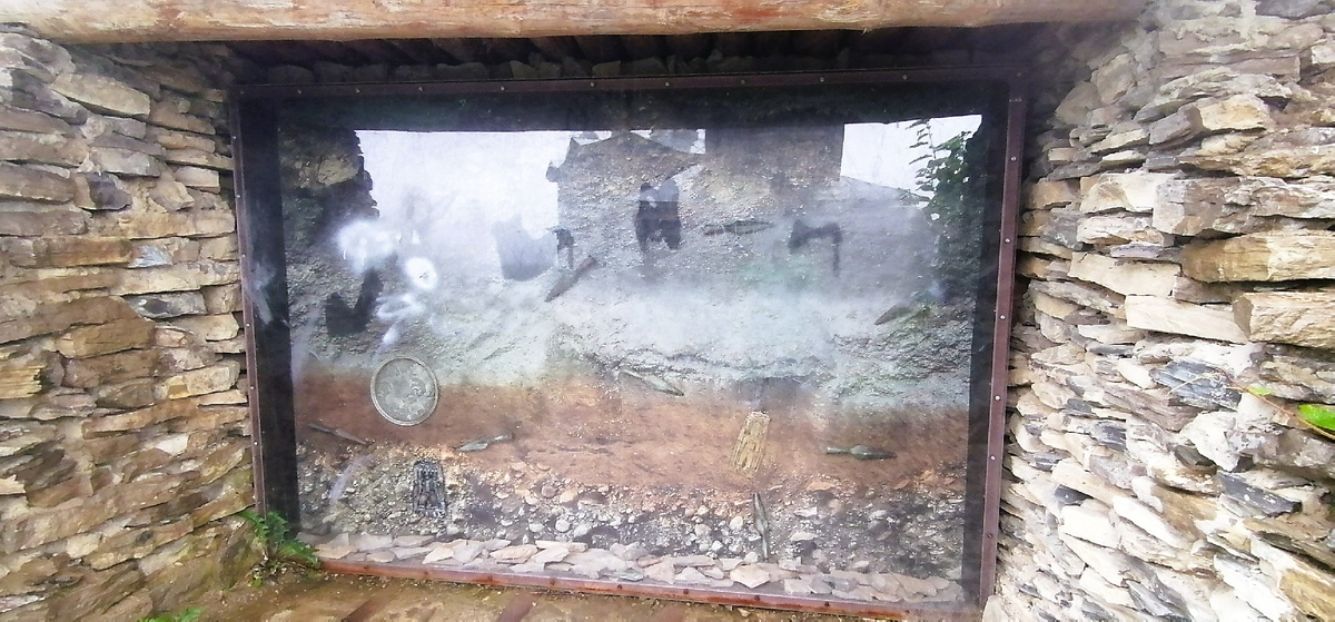 Троицкое городище Арт объект "Вглубь времен" (Фото: Nixe (Bearna Team))