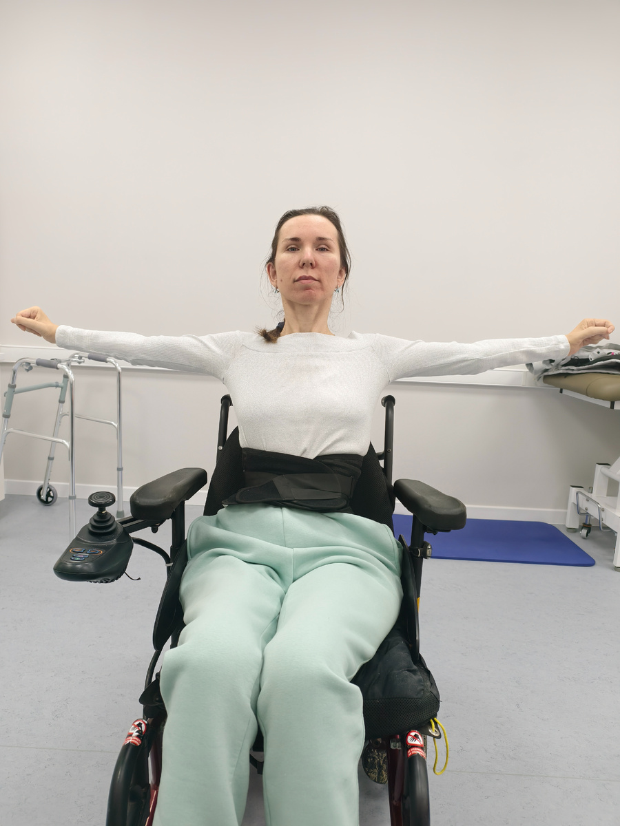 В физкультурном зале