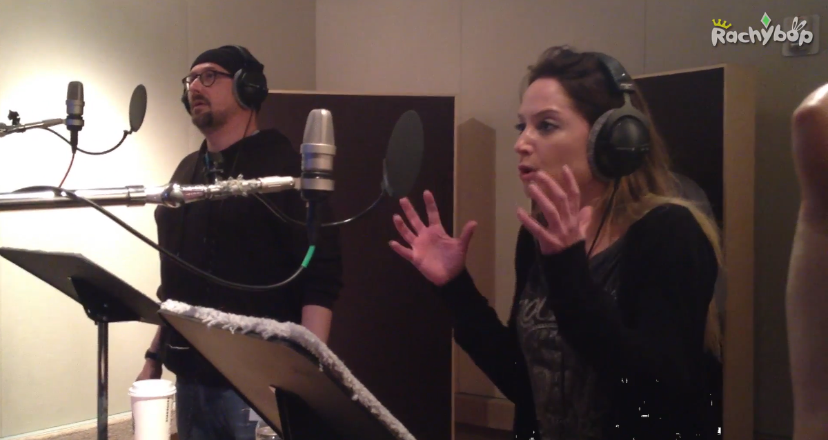 Процесс озвучки Симс