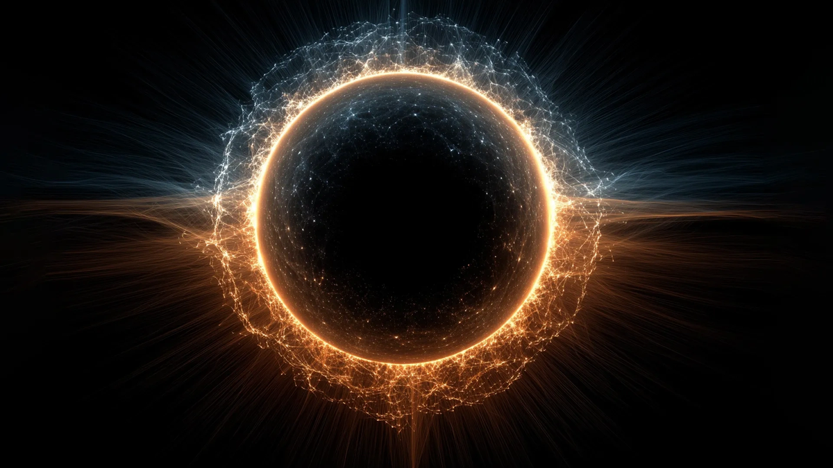    Новое моделирование показывает, как столкновение частиц темной материи может спровоцировать космические коллапсы, формирующие галактики, и, возможно, стать источником черных дыр.