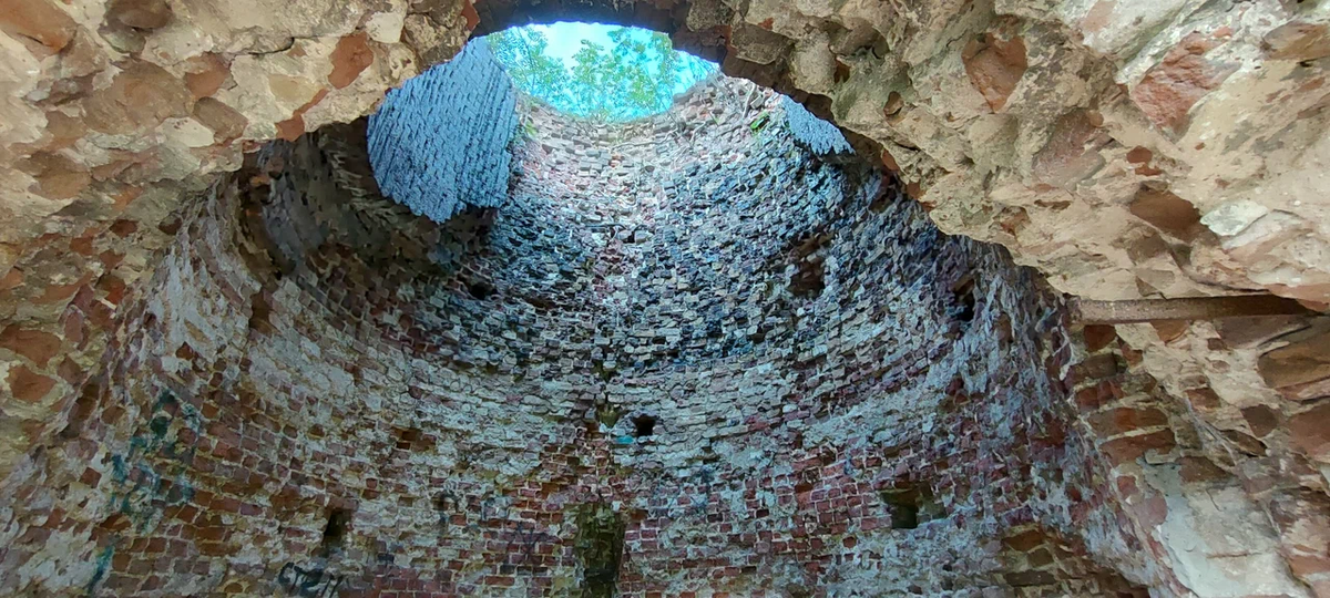 Внутри домны